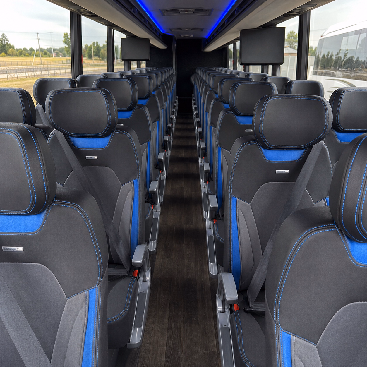 goodyear concert transportation onboard seating
