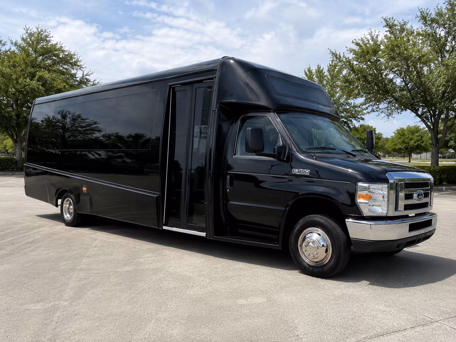 goodyear corporate event transportation onboard seating