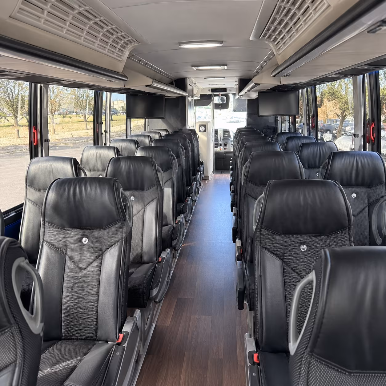 mesa comfortable charter bus rentals for mesa weddings