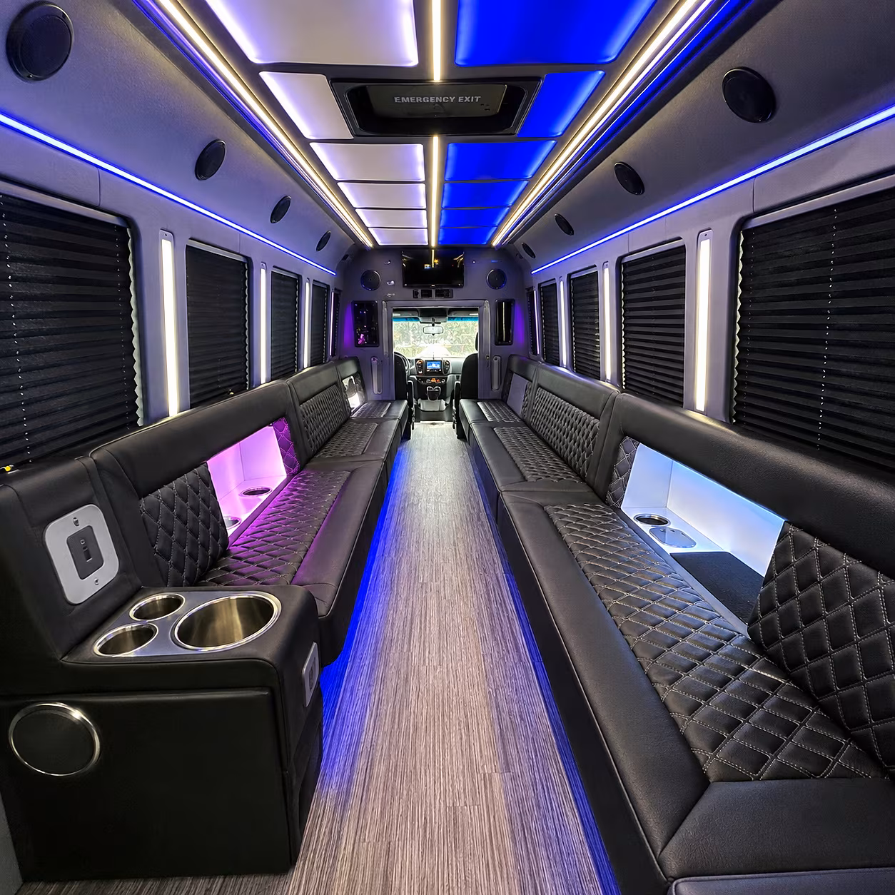 quinceanera sweet 16 party bus rental